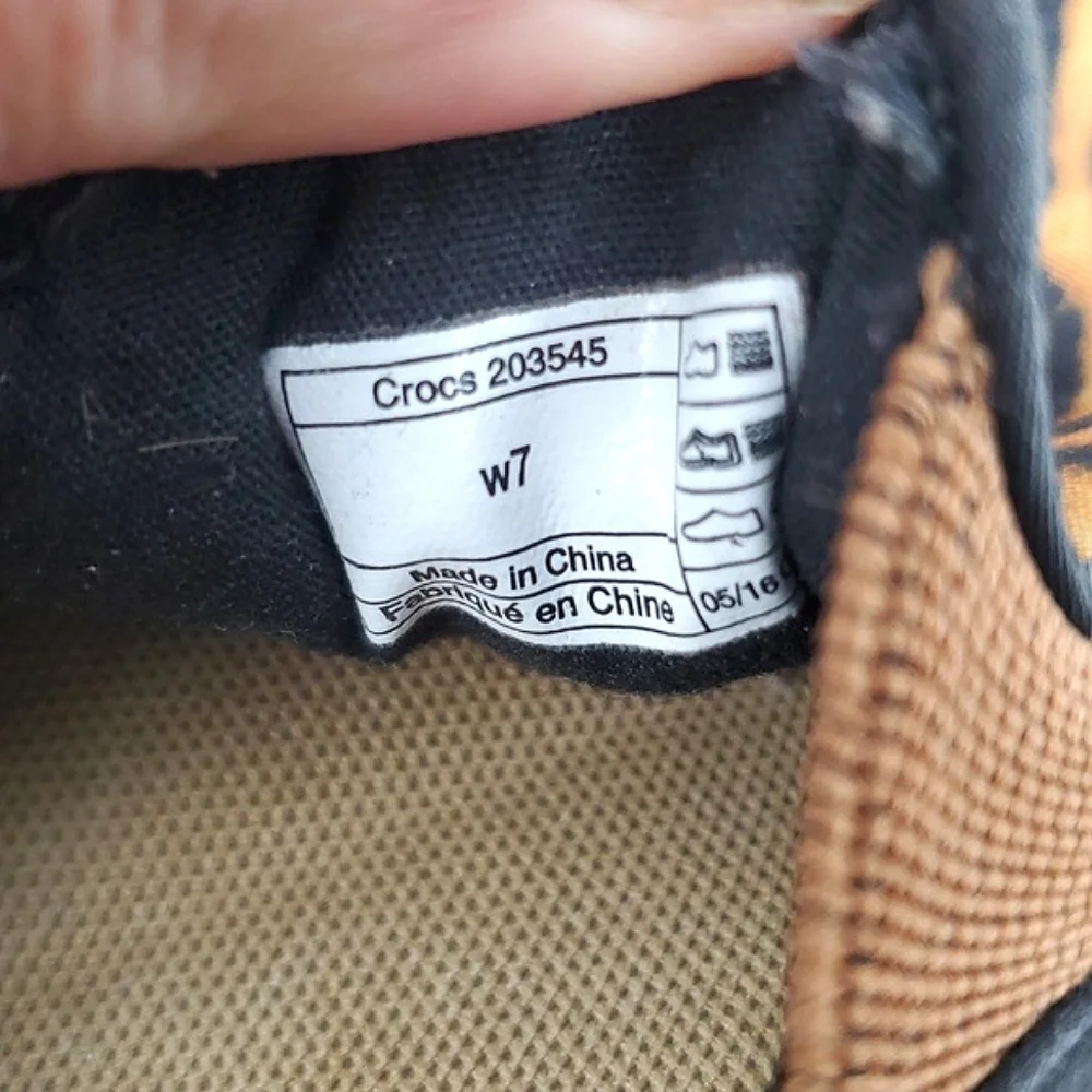 Crocs Citilane Leopard‎ Print Slip On Sneaker